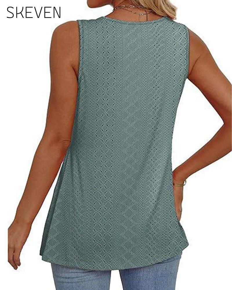 Stylish And Elegant Sleeveless Tank Top