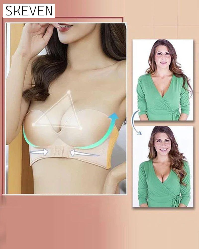Soutien-gorge sans bretelles avec boucle sur le devant