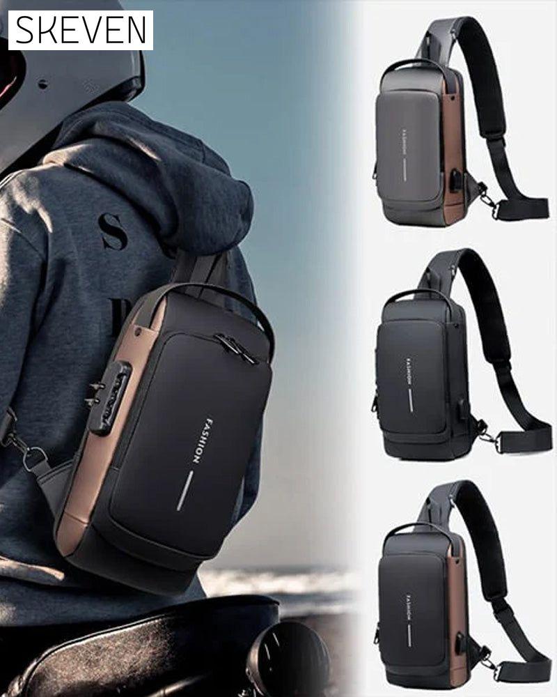 Password anti-theft chest bag