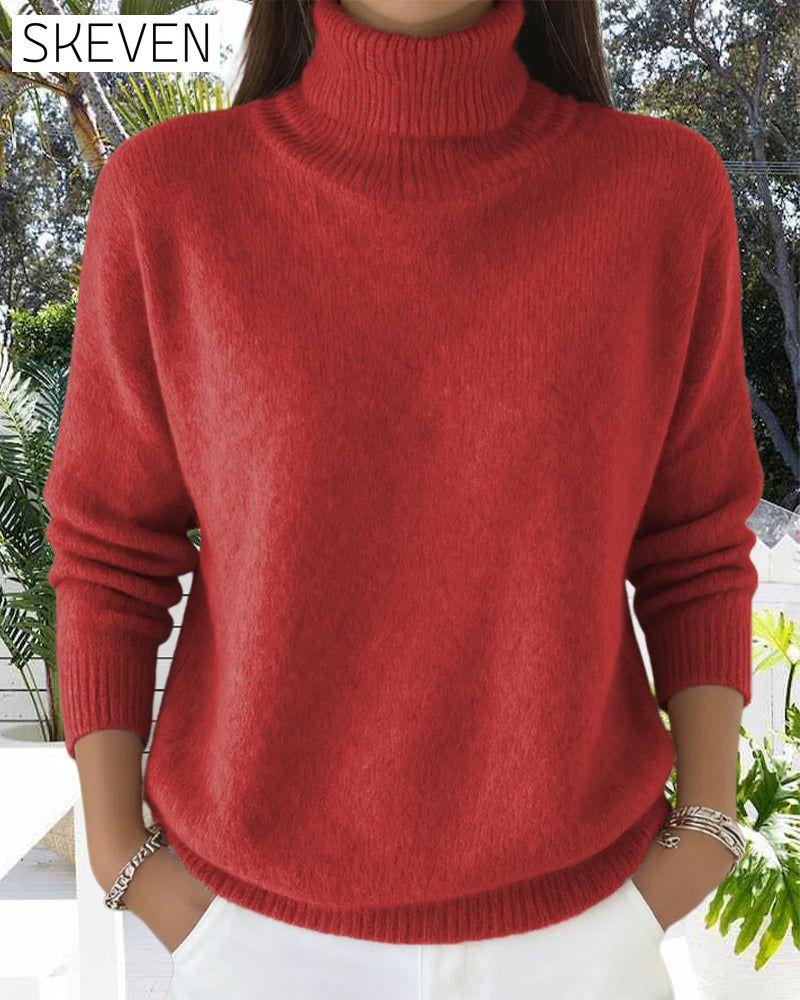 Turtleneck Lazy Style Pullover