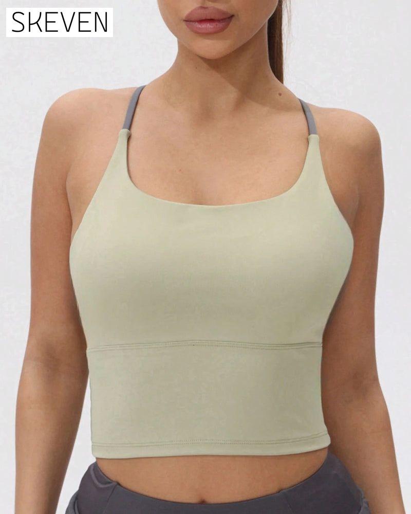 Sport-Tanktop mit integriertem Brustpolster