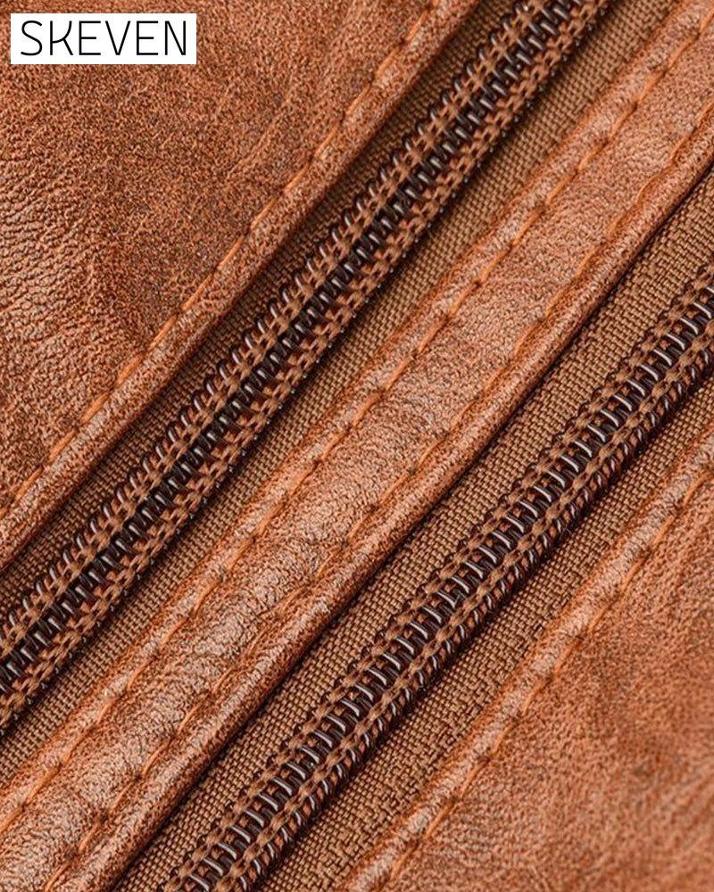 Vintage-Handtasche aus weichem Leder, Umhängetasche