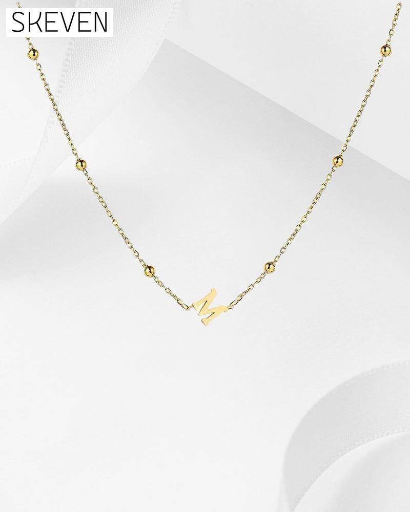 Exquisite and elegant 26-letter necklace jewelry