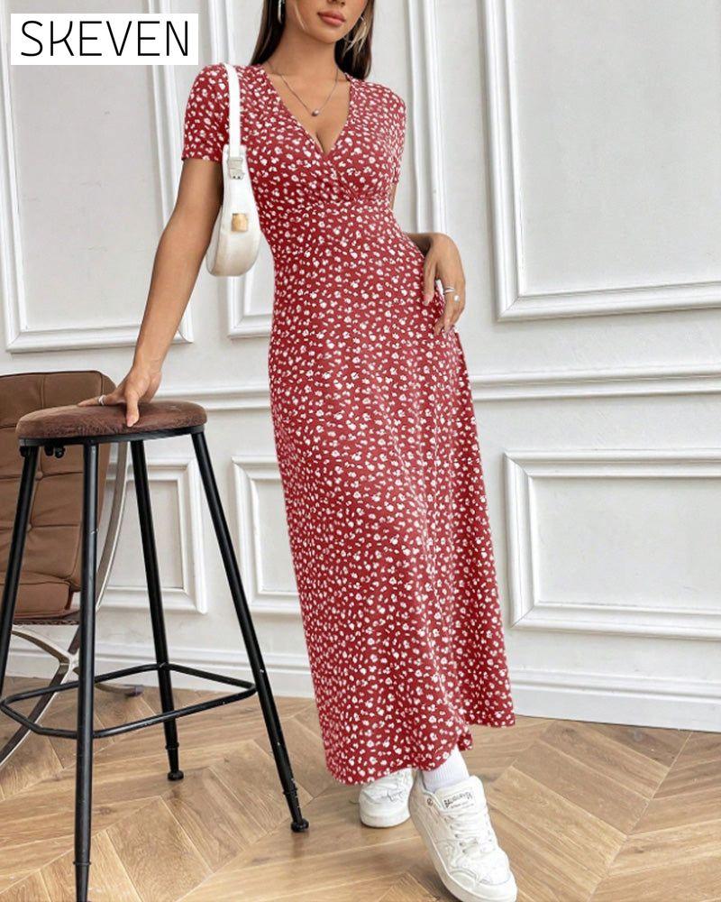Sexy Elegant Printed Dress