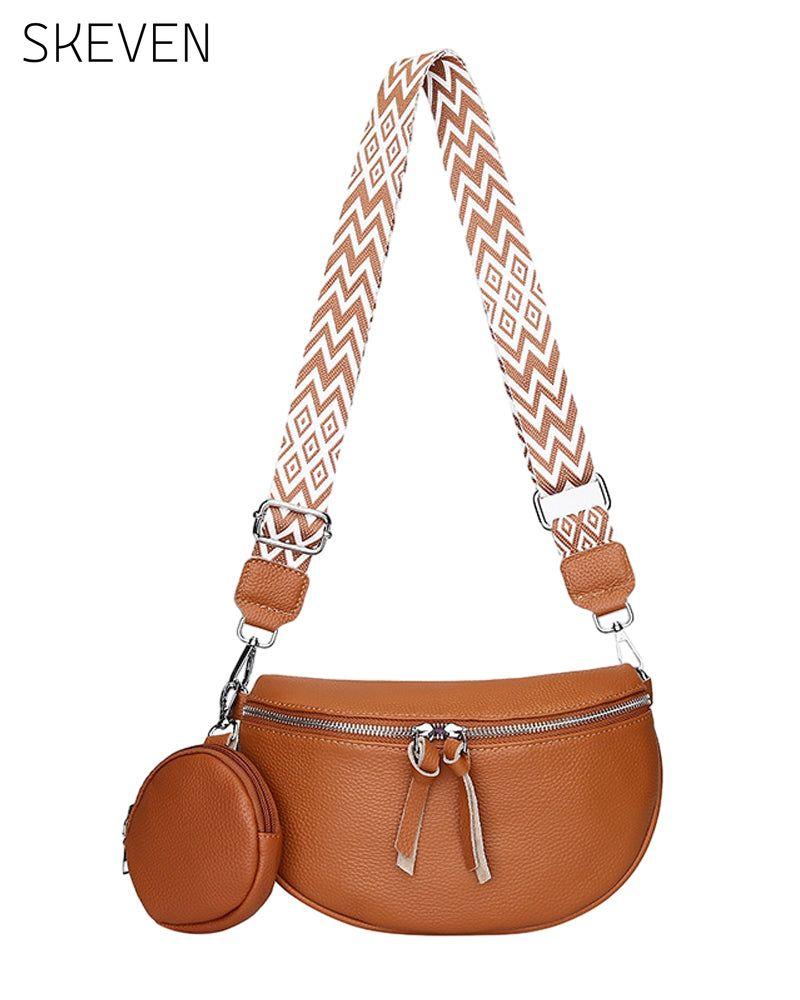 Damen-Schultertasche im Sattelformat