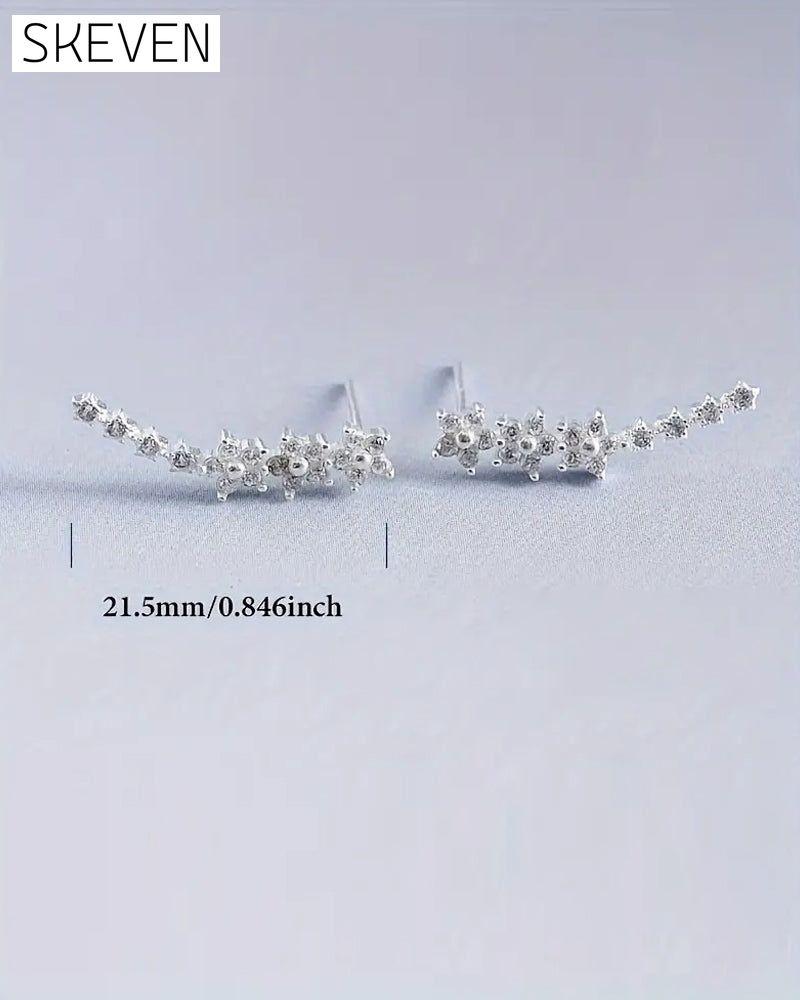 Sweet and elegant star earrings