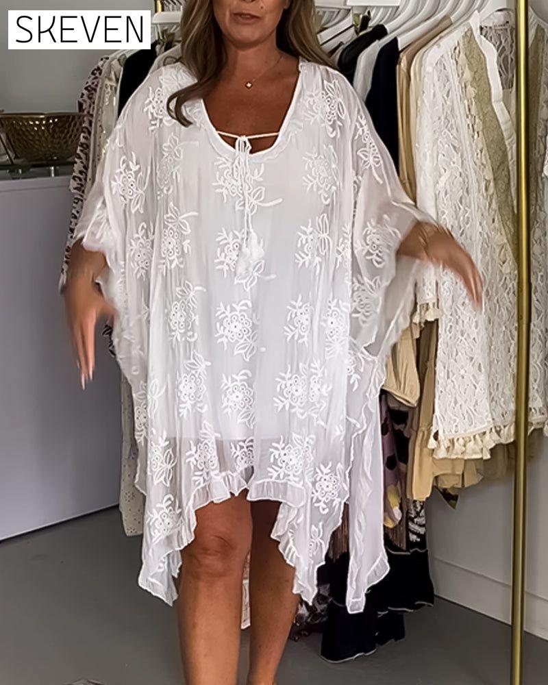 robe ample unie