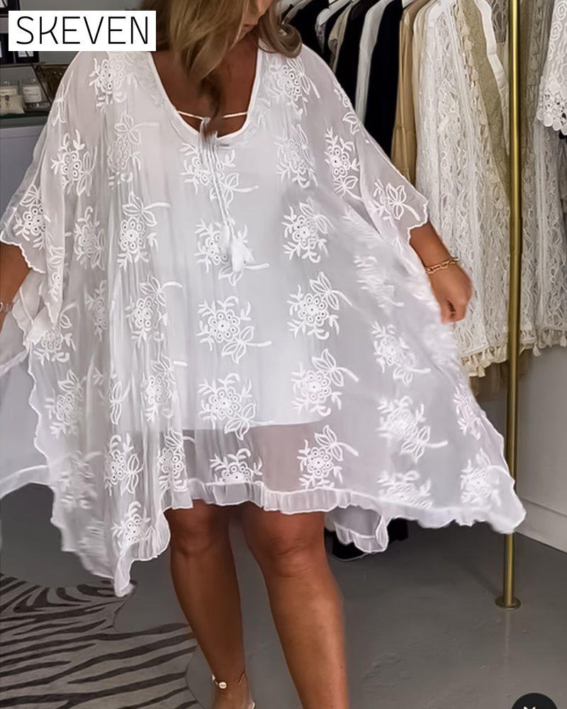 robe ample unie