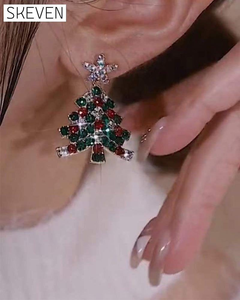 Christmas Tree Stud Earrings