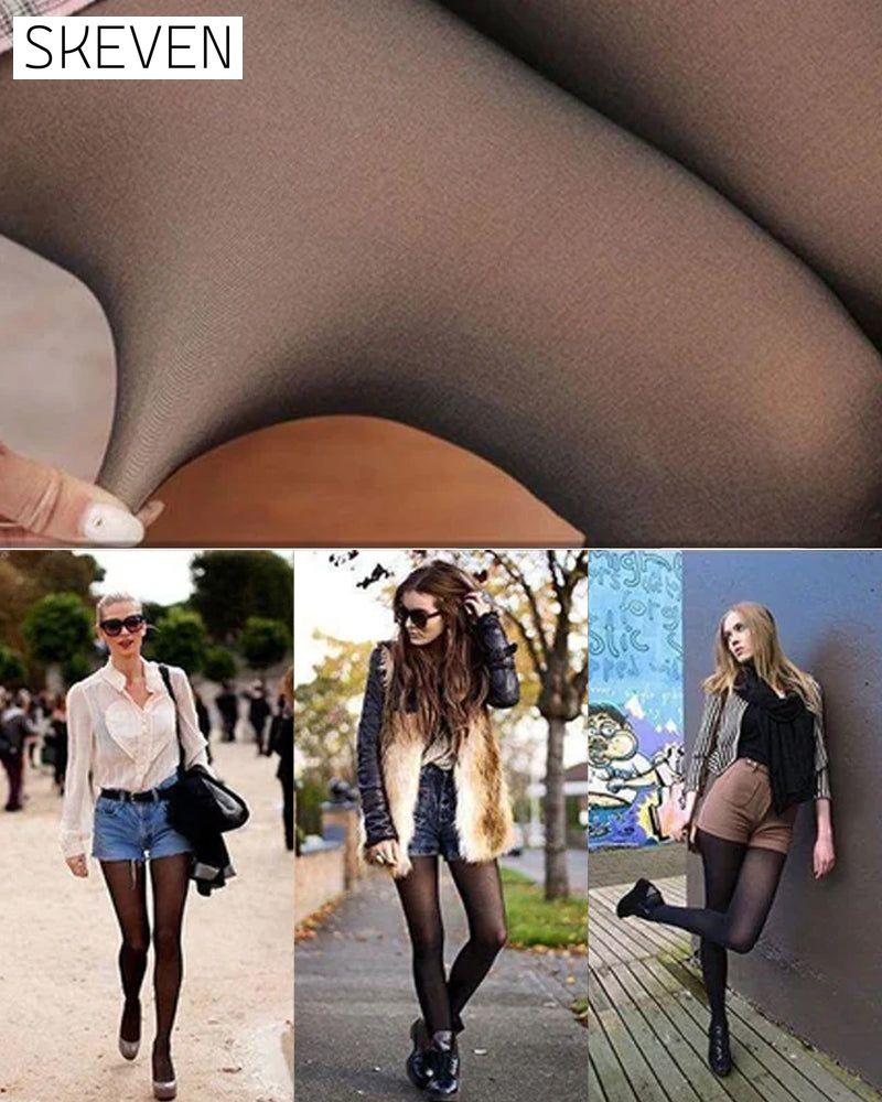Warme Strumpfhosen-Leggings für den Winter 