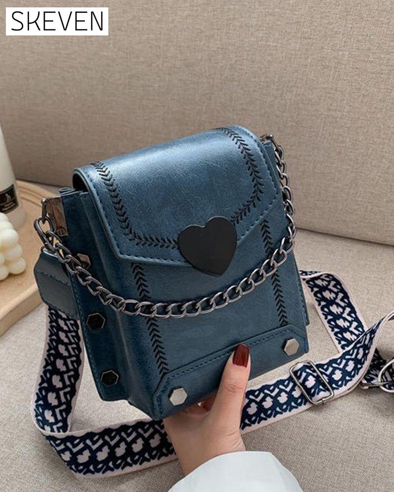 Mini-Kettentasche für Damen