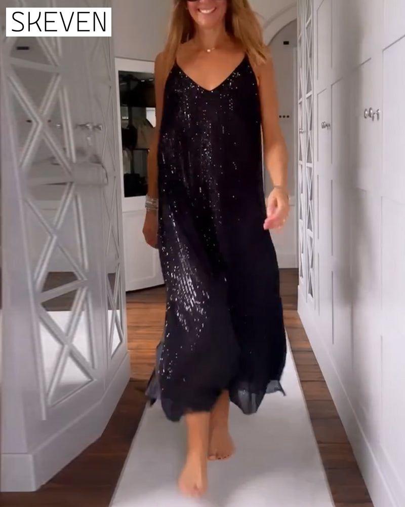 Casual sequin dress