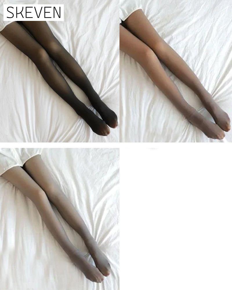 Warme Strumpfhosen-Leggings für den Winter 