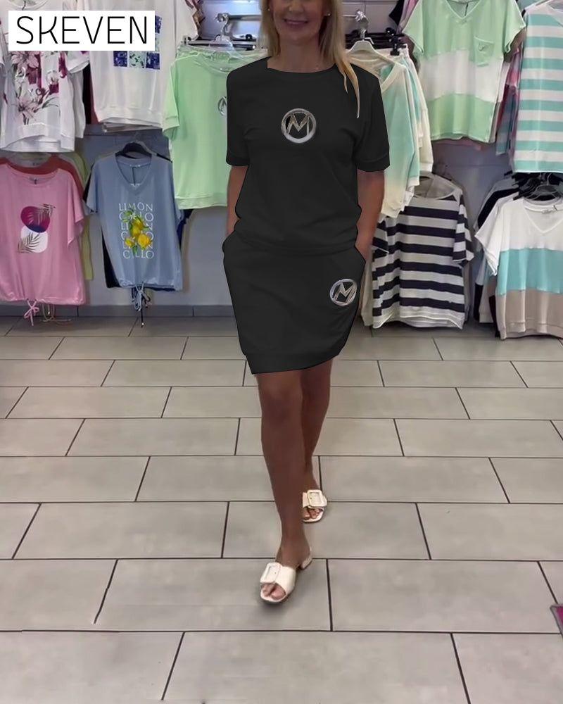 Printed Stylish Casual Suit