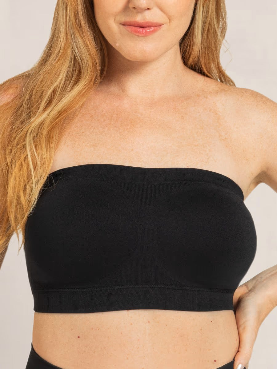 ⏳⏳LAST DAY SALE ONLY ￡10.99!!🔥Aurelle™ No-Slip Convertible Bandeau – 3-Way Wear, Wire-Free & Trusted by 50K+ Women👙🇬🇧