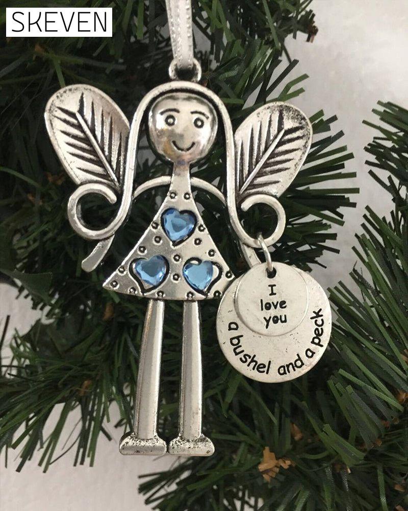 Verrückt schöne Freunde für immer - Engel-Weihnachtsgeschenk