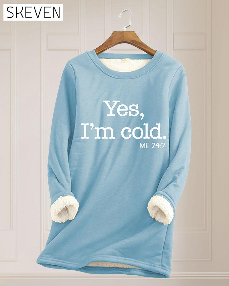 English Printed Pullover Sweatshirt