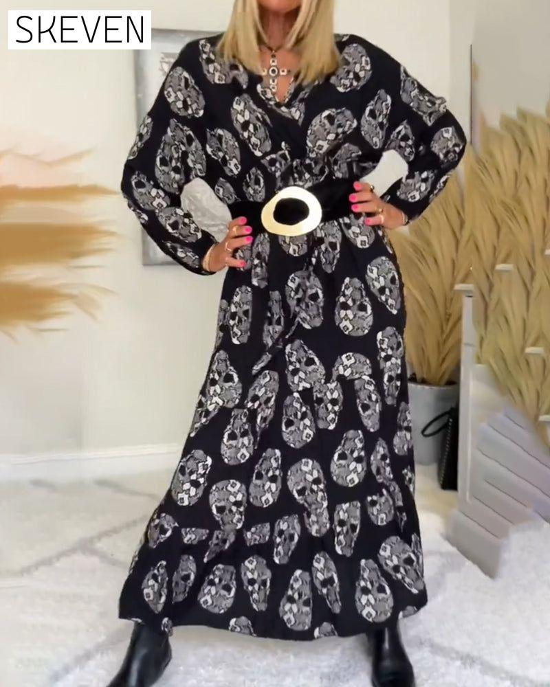 Modisches, lockeres Kleid