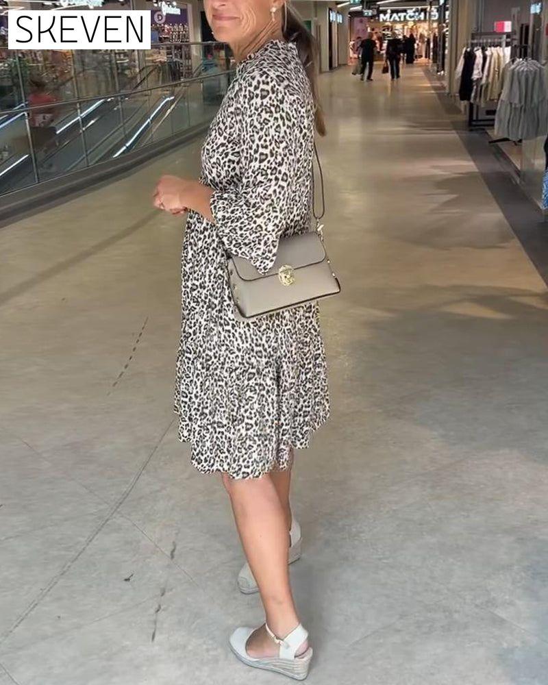 Leopard Print Dress
