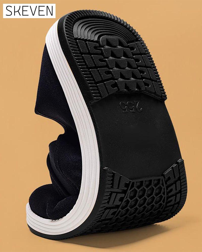 Men's Cotton Shoes With Super Warm Faux Fur Lining And Non-Slip Sole