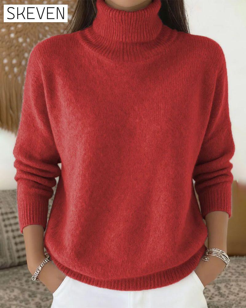 Turtleneck Lazy Style Pullover