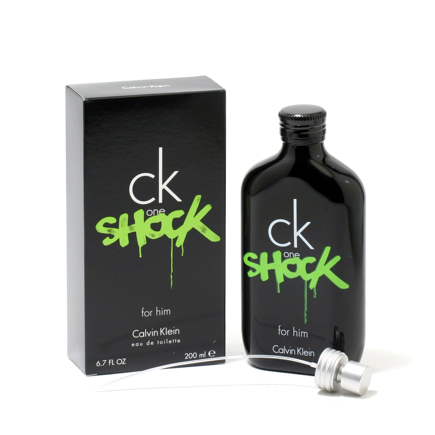 CK ONE SHOCK MEN BY CALVIN KLEIN EDT SPRAY, 6.7 OZ