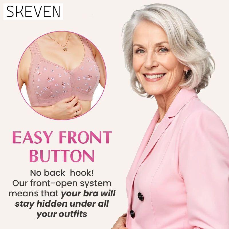 Comfortable & Convenient Front Button Bra