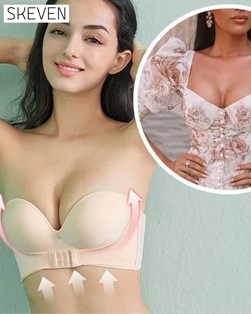 Soutien-gorge sans bretelles avec boucle sur le devant