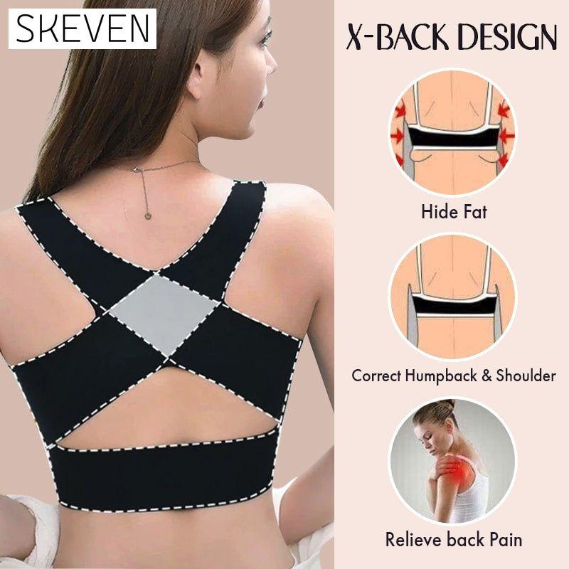 Push up Back Support Seamless Bra