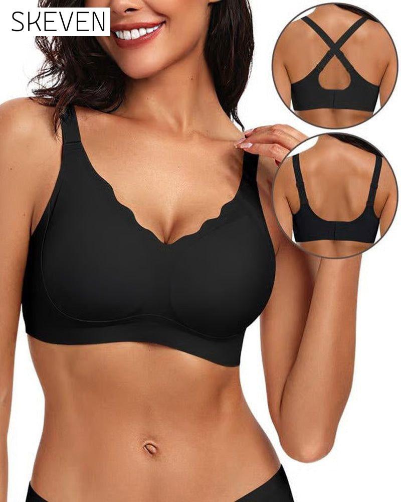Soutien-gorge push-up festonné sans coutures 💖 