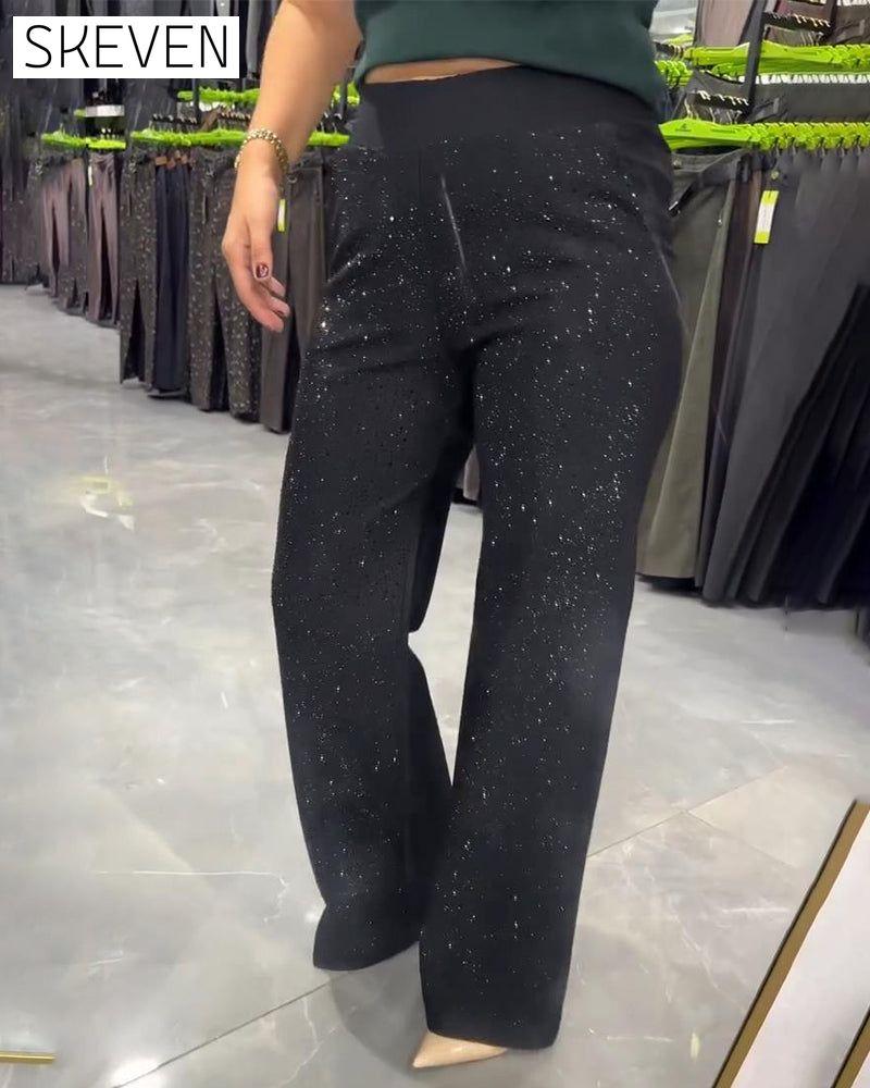 Fashionable And Casual Wide-Leg Pants