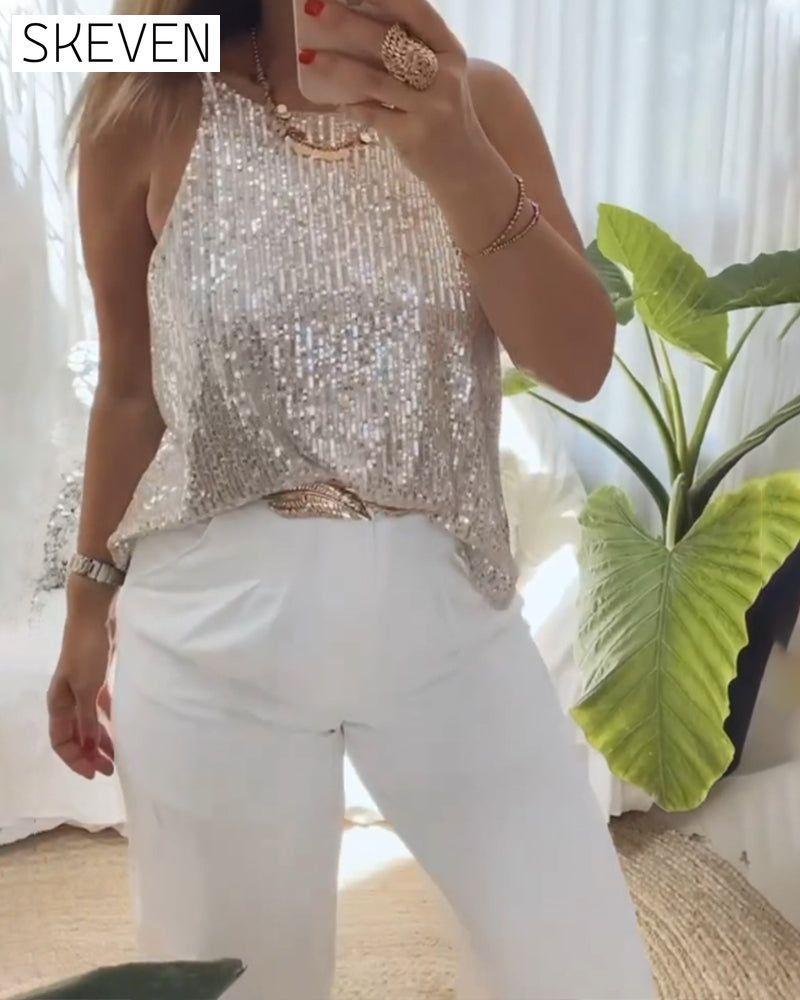 Casual front-back reversible camis
