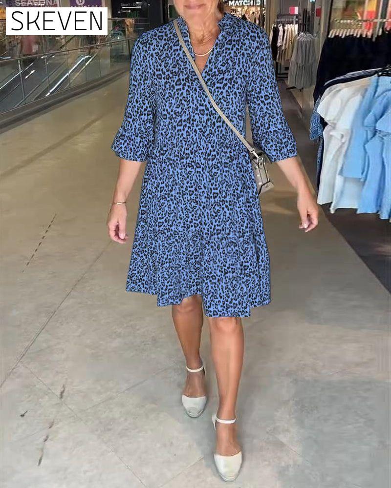 Leopard Print Dress