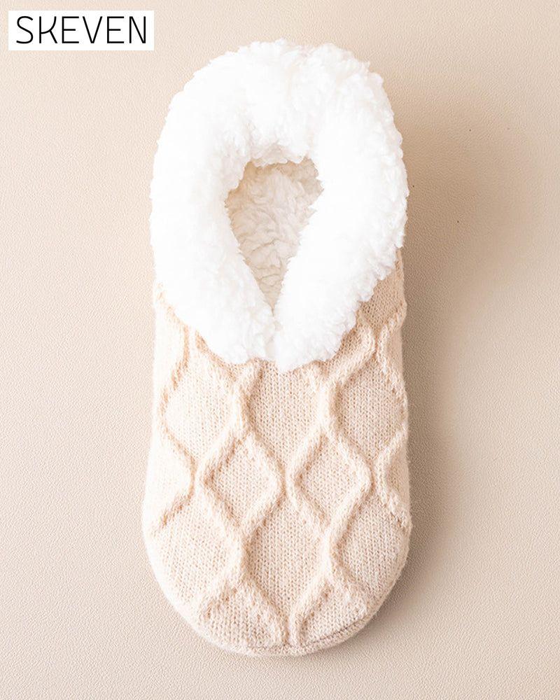 Cozy anti-slip thermal floor socks