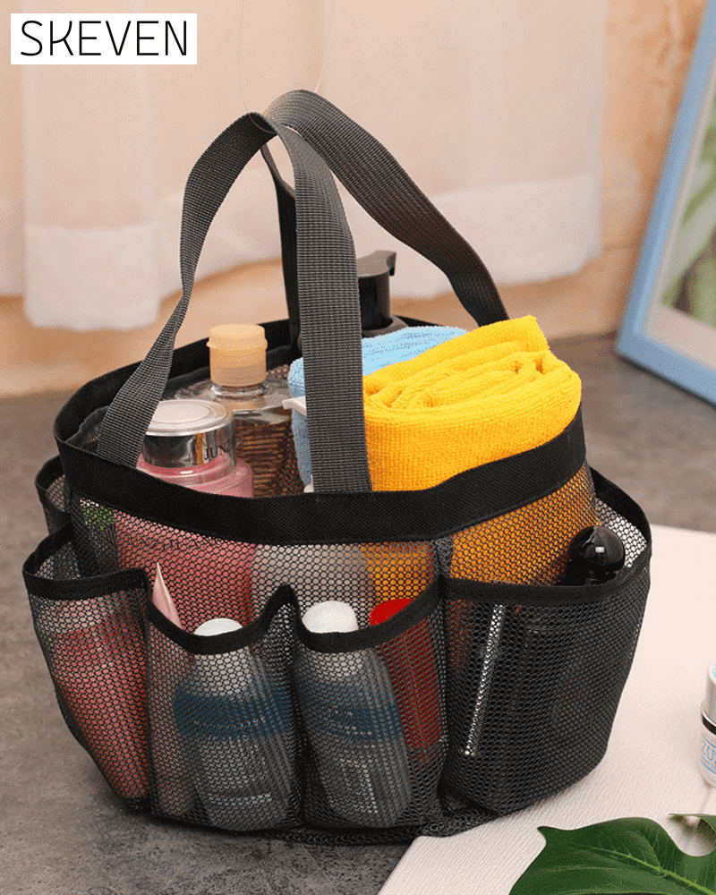 Large capacity mesh handbag