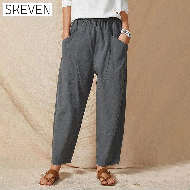 Solid Color Casual Trousers best Best Sellings bottoms clothes pants Plus Size Sale Topseller