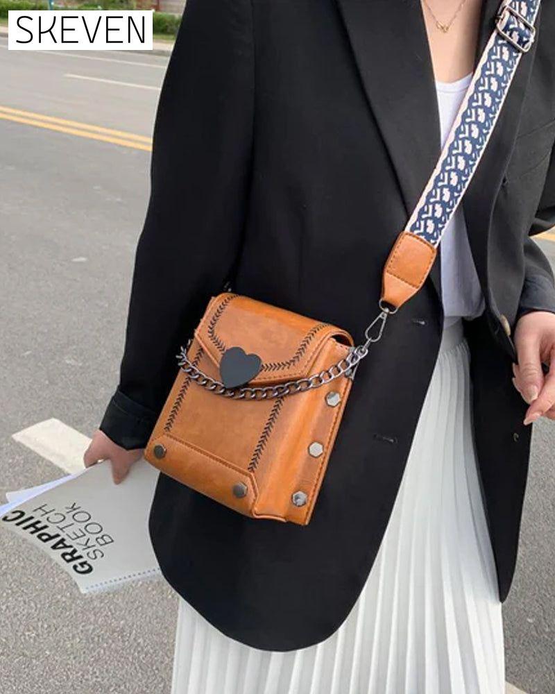 Mini-Kettentasche für Damen