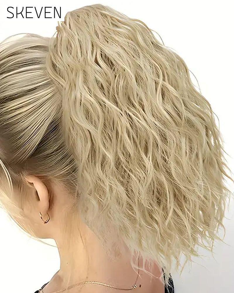 Synthetic Long Wavy Fluffy Ponytail Hairpieces