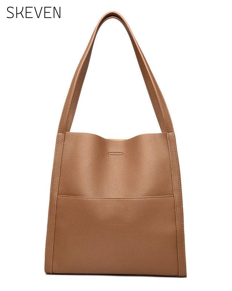 sac bandoulière simple de couleur unie