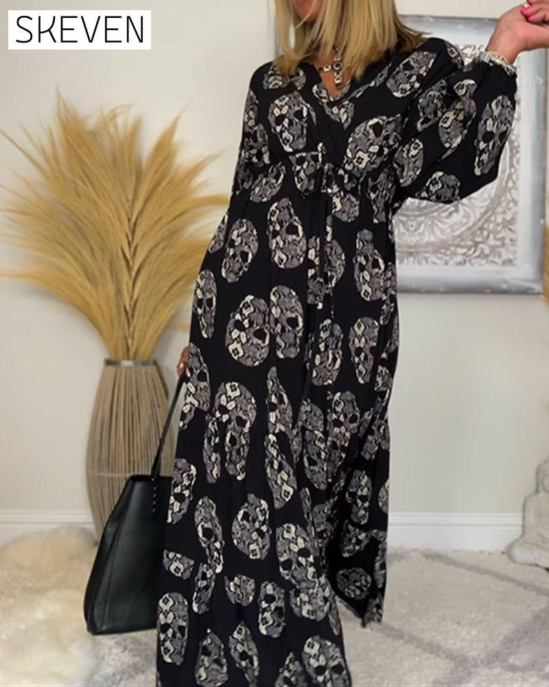 Modisches, lockeres Kleid