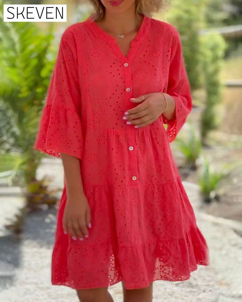locker geschnittenes Kleid