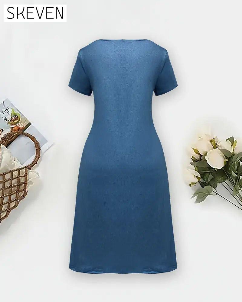 3D-Druck-Stilvolles Pendlerkleid