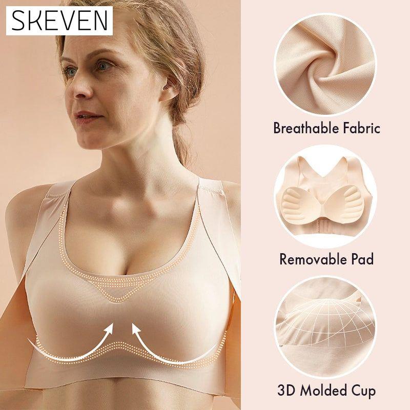 Push up Back Support Seamless Bra