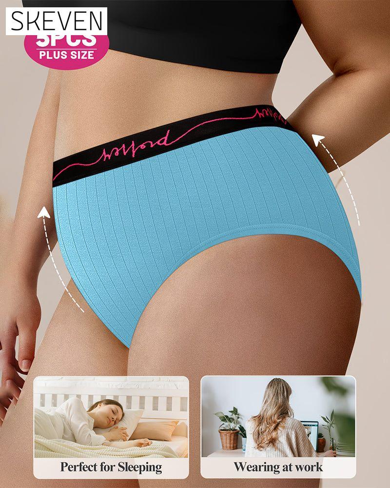Printed Hip-Lifting Briefs