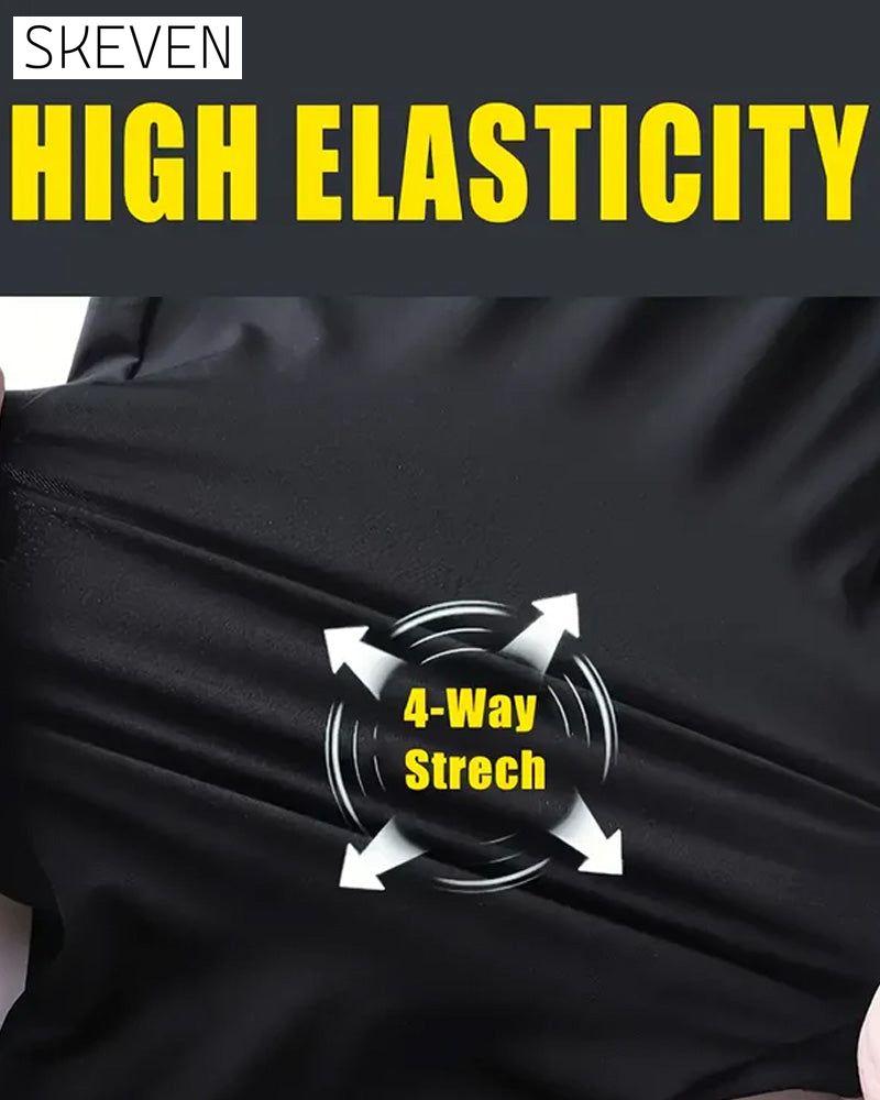 High Stretch Premium Italian Black Trouser