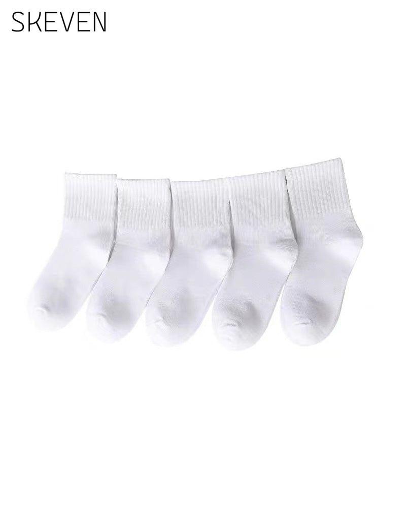 chaussettes confortables unies et simples