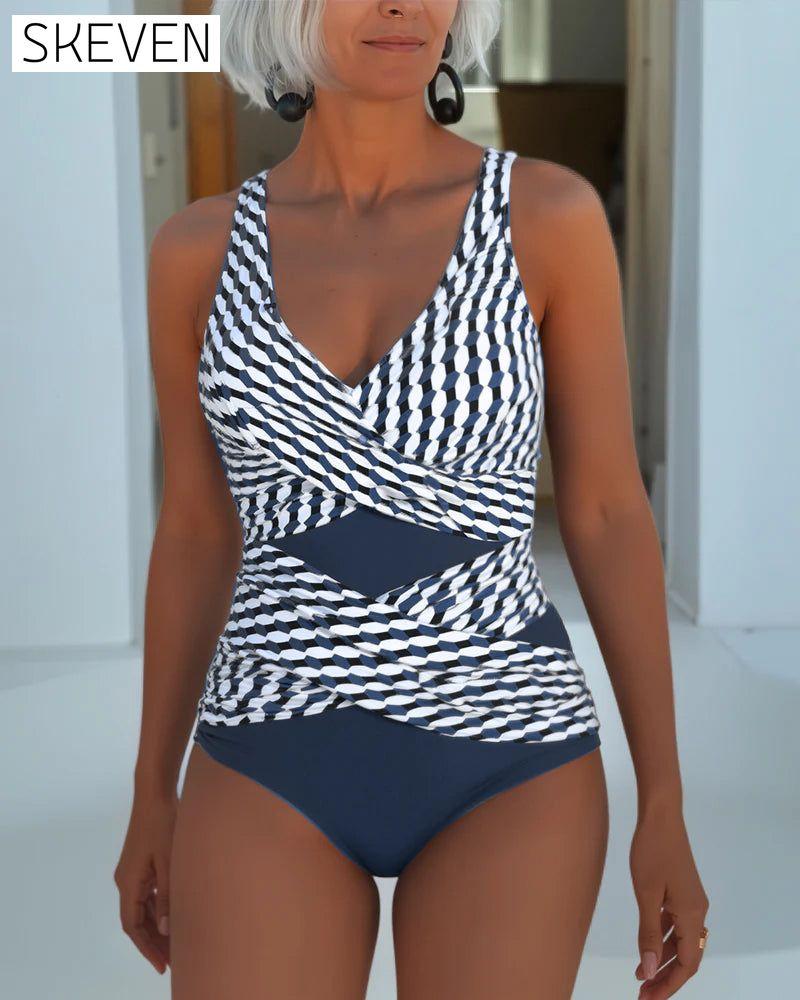 Cross-Over Resort Casual Swimsuit