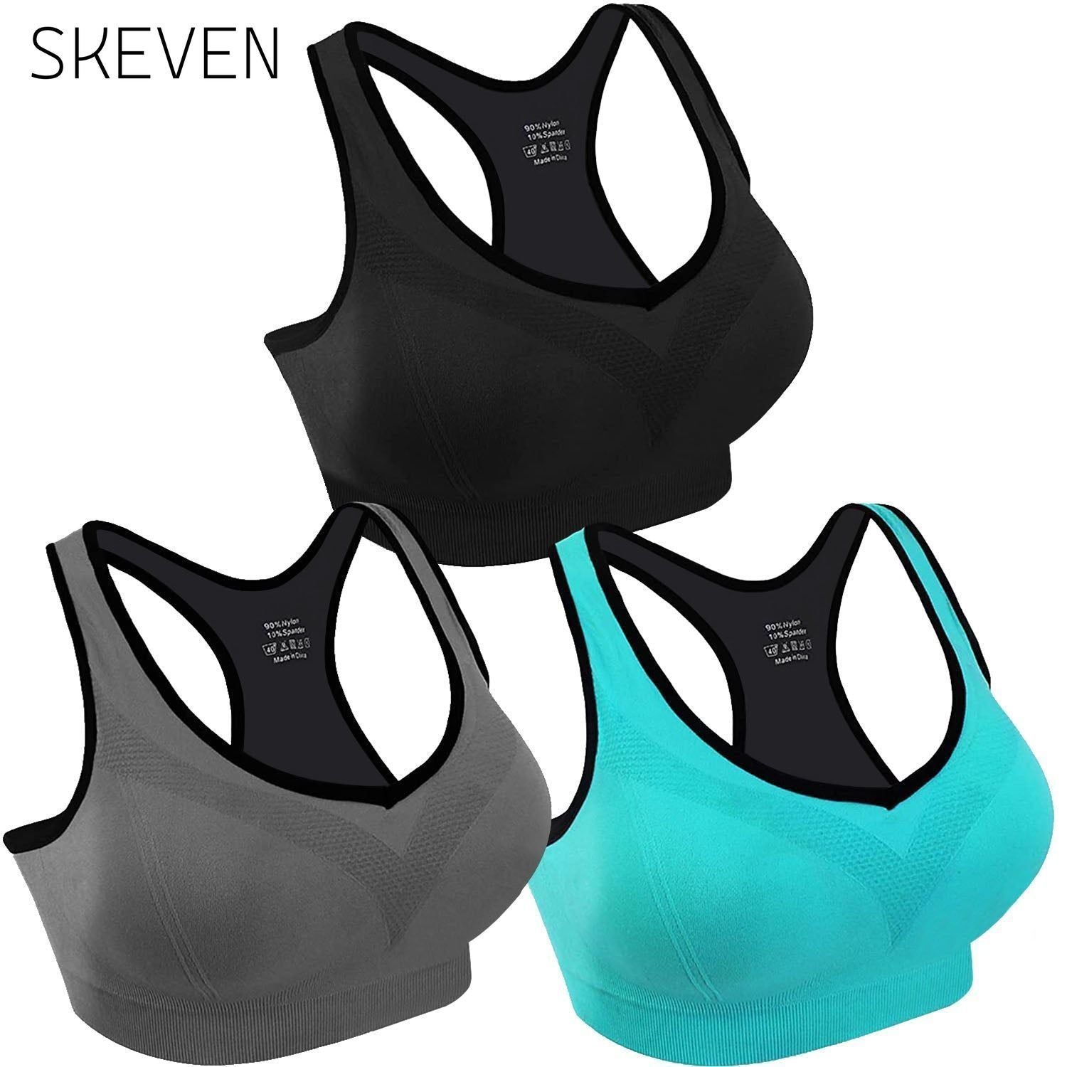 3-Pack: Women Padded Sports Bras __stock:50 lingerie refund_fee:1200