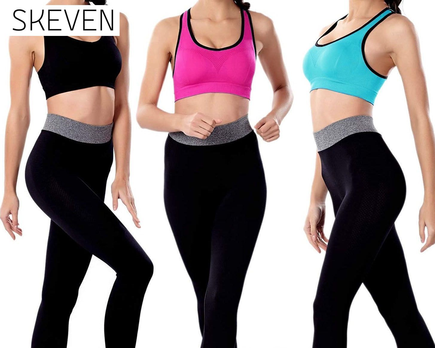 3-Pack: Women Padded Sports Bras __stock:50 lingerie refund_fee:1200