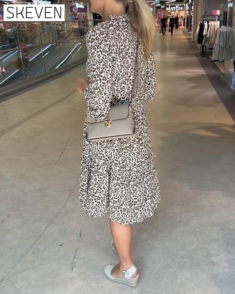 Leopard Print Dress